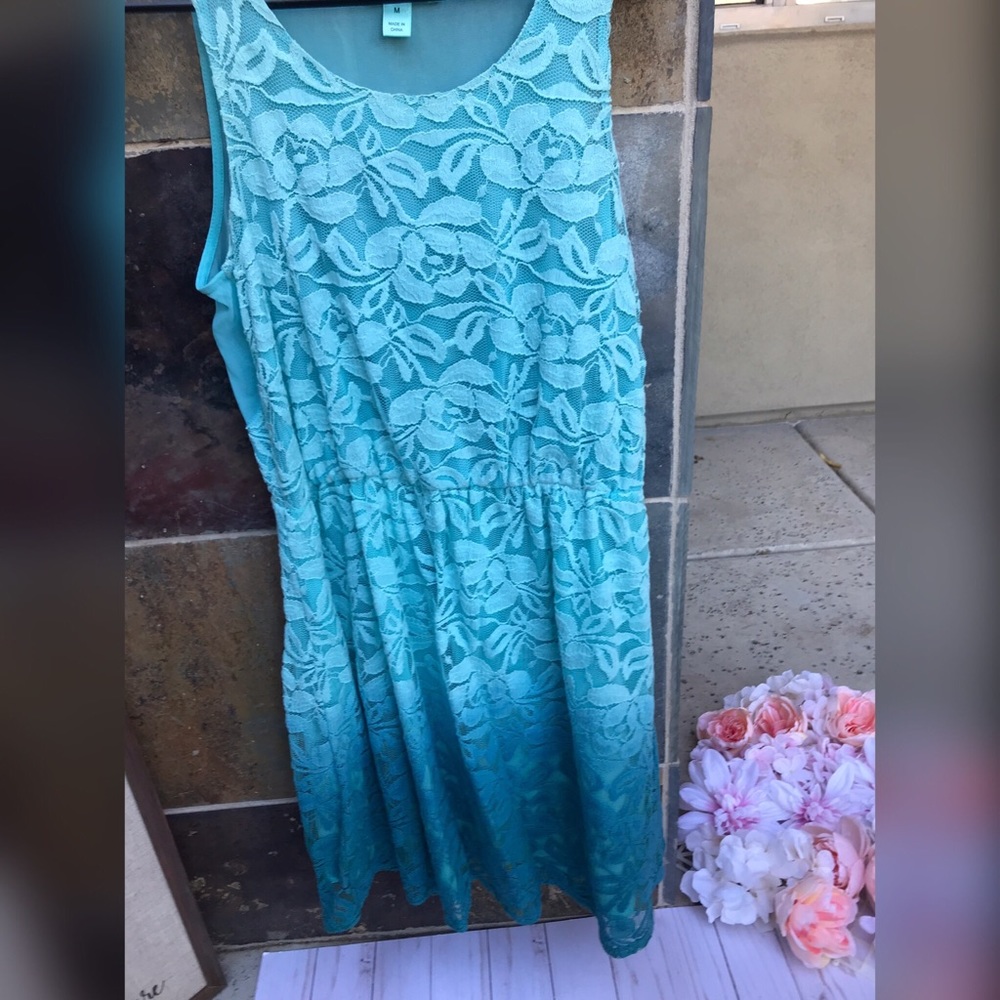 Blue dress